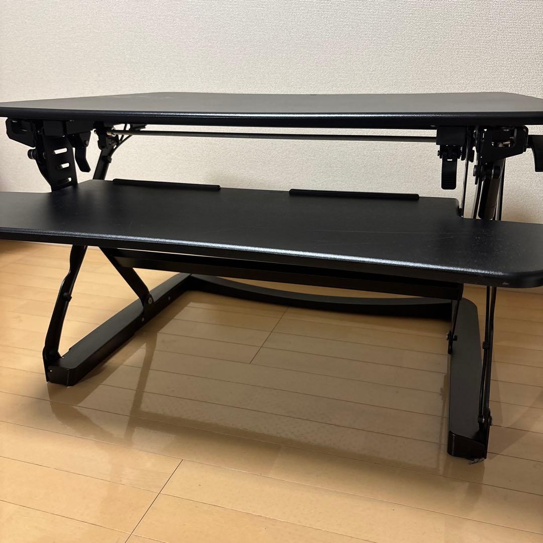 【貴重】廃盤FlexiSpot 卓上スタンディングデスク　M2B/M2W