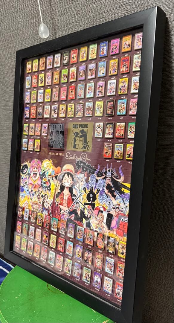 『ＯＮＥ　ＰＩＥＣＥ』連載２５周年記念　額装ピンズセット　［１巻～１０５巻］