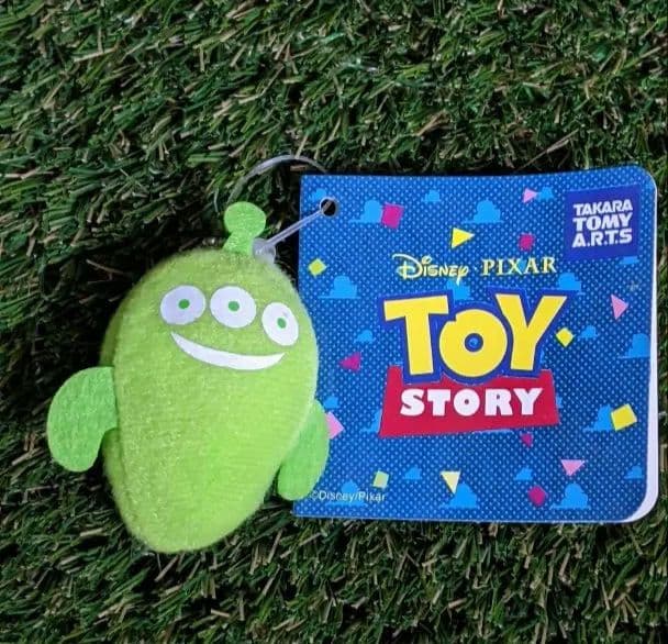 ま*ば様 リトルグリーンメン　オバケキーホルダー