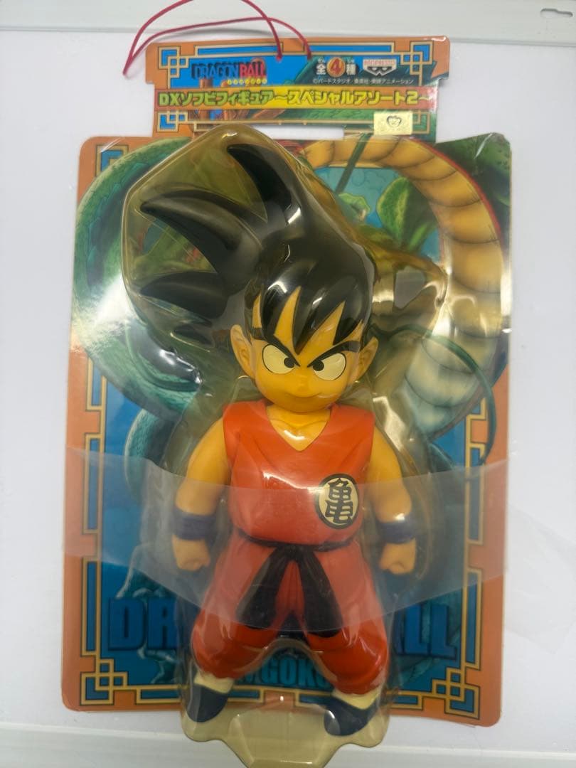 ドラゴンボール dxソフビフィギュア 孫悟空　ミスターポポ　当時物 ソフビ　未開
