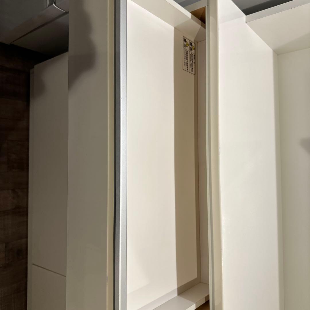 な*ほ様 12/23迄　ニトリ　キッチンボード(レジューム120-2TF-H W