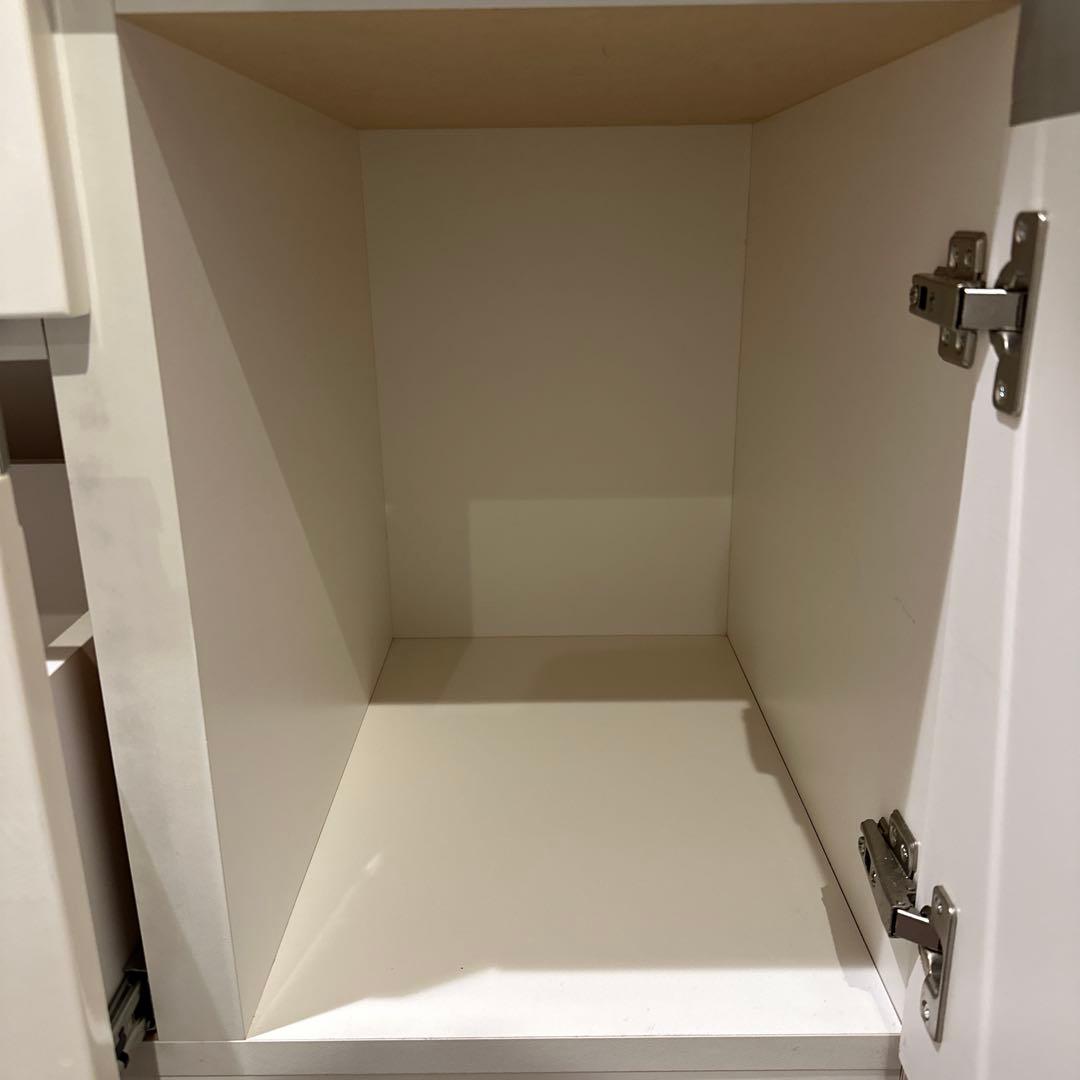 な*ほ様 12/23迄　ニトリ　キッチンボード(レジューム120-2TF-H W