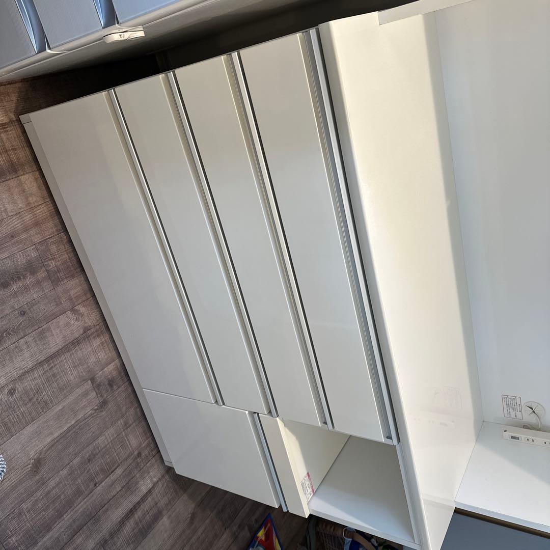 な*ほ様 12/23迄　ニトリ　キッチンボード(レジューム120-2TF-H W