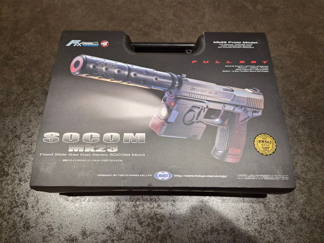 【ほぼ未使用】東京マルイ SOCOM Mk23　ソーコムMK23