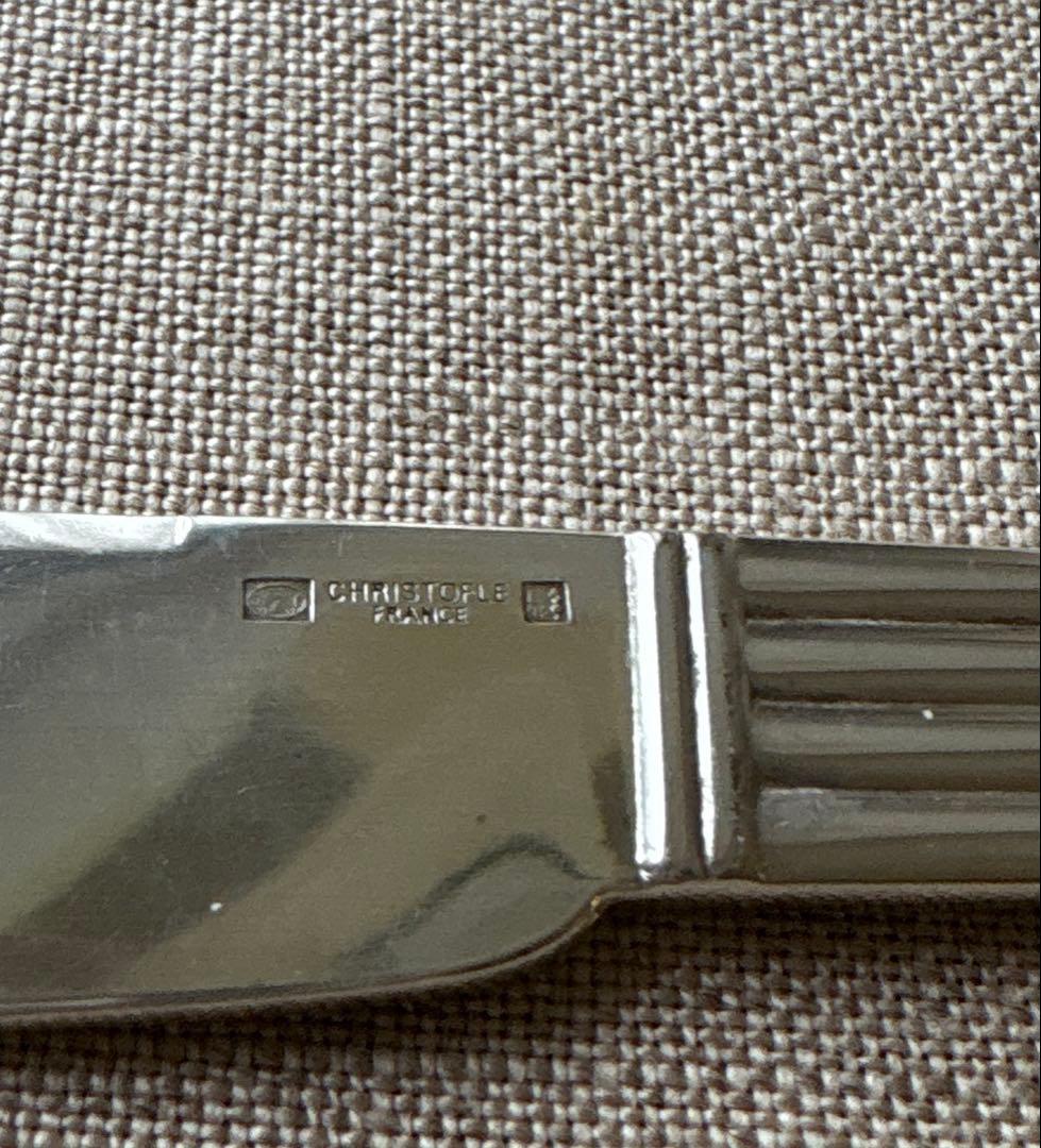 ☆Christofle☆ バターナイフ ミニ 4本セット シルバー - メルカリ