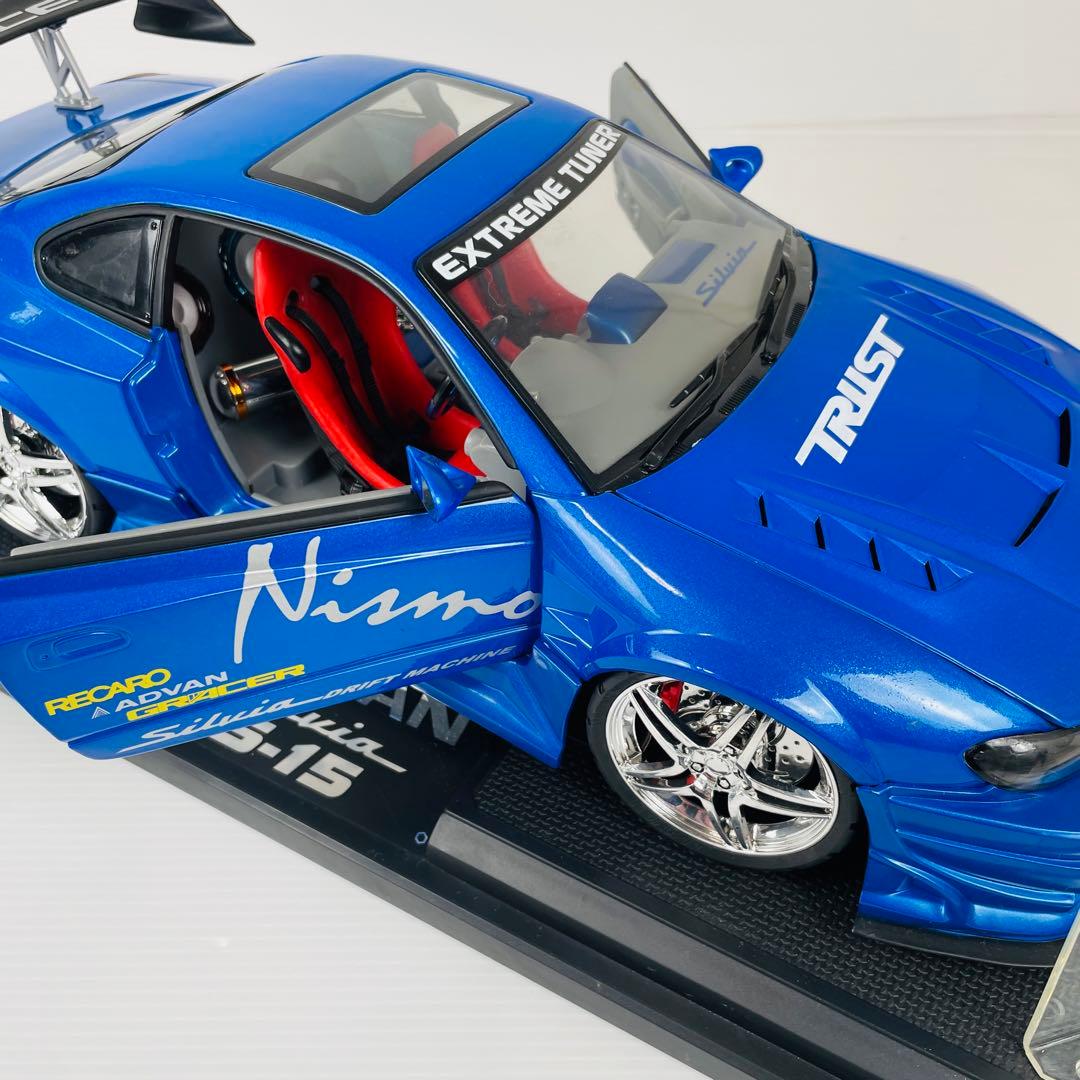 童友社KENTOYS日産シルビアS-15 1/12ダイキャストカー