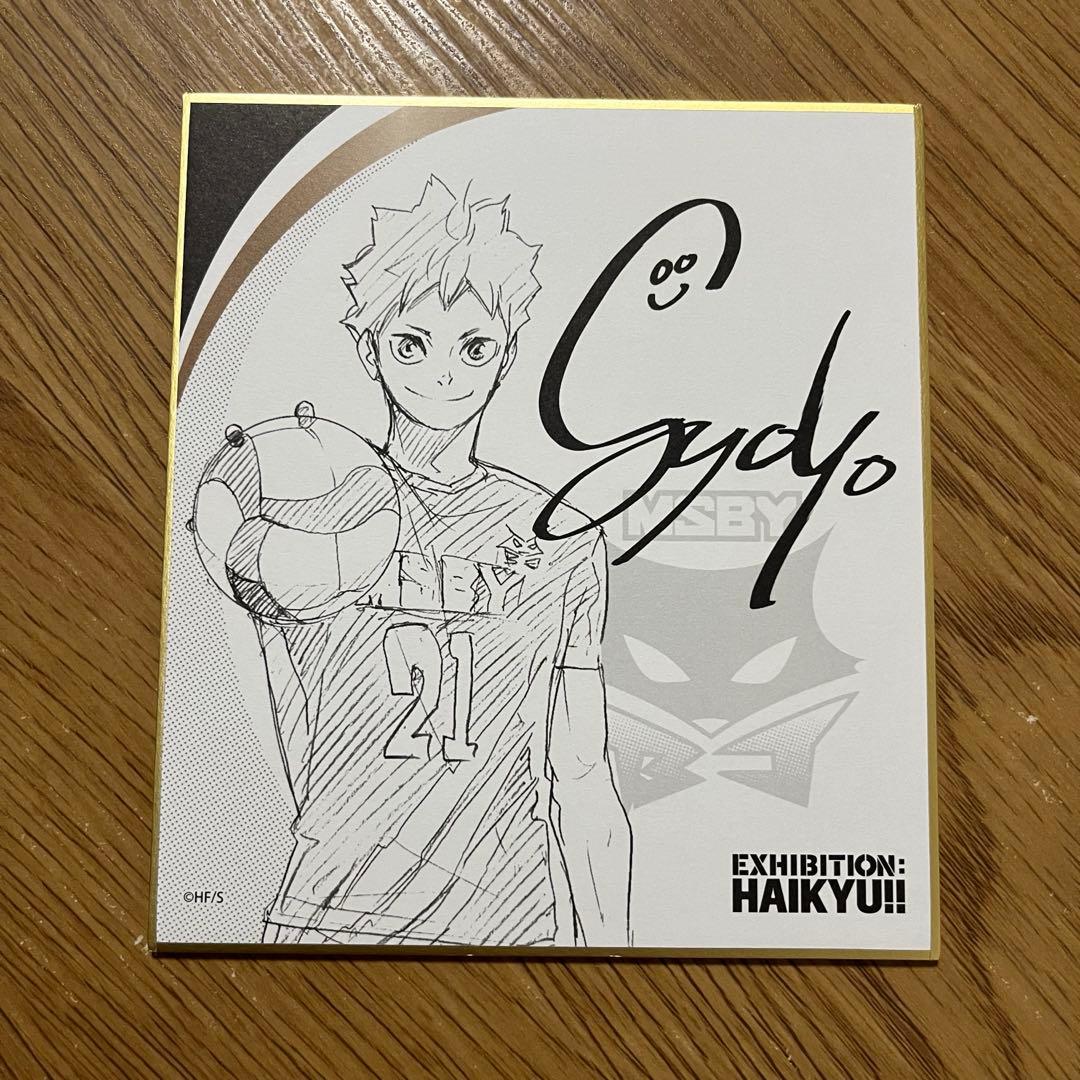 ハイキュー‼︎ 色紙コレクション サイン色紙 日向翔陽 - メルカリ
