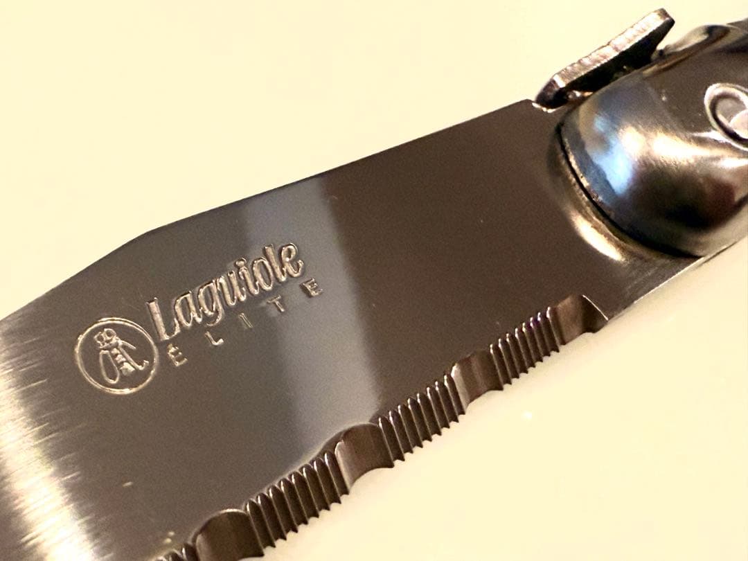 Laguiiole elite カトラリーセット 24本入り　シルバー　刻印入り