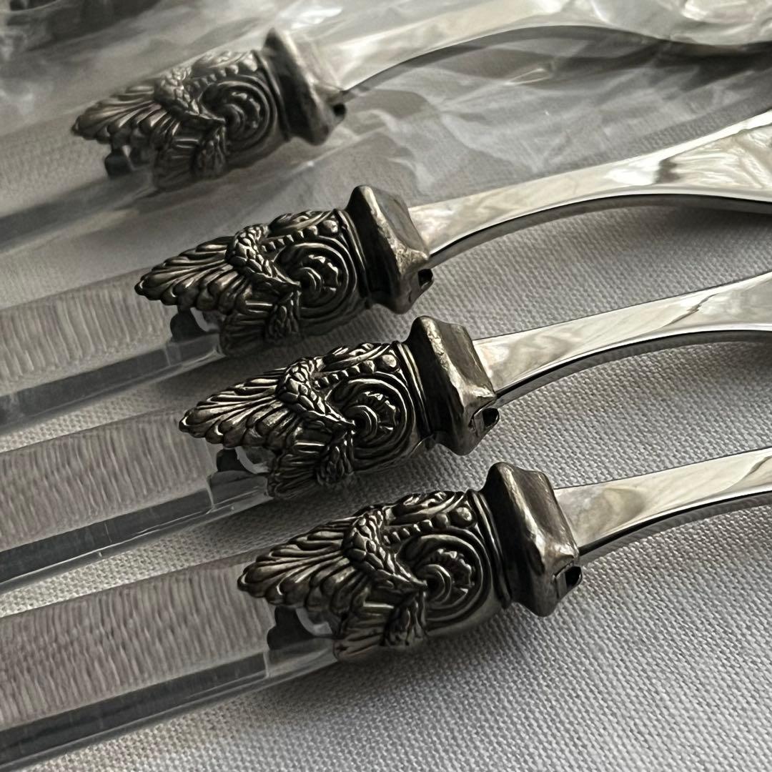 エメ ナポレオン 18-10 カトラリー クリア フォーク スプーン ケーキ