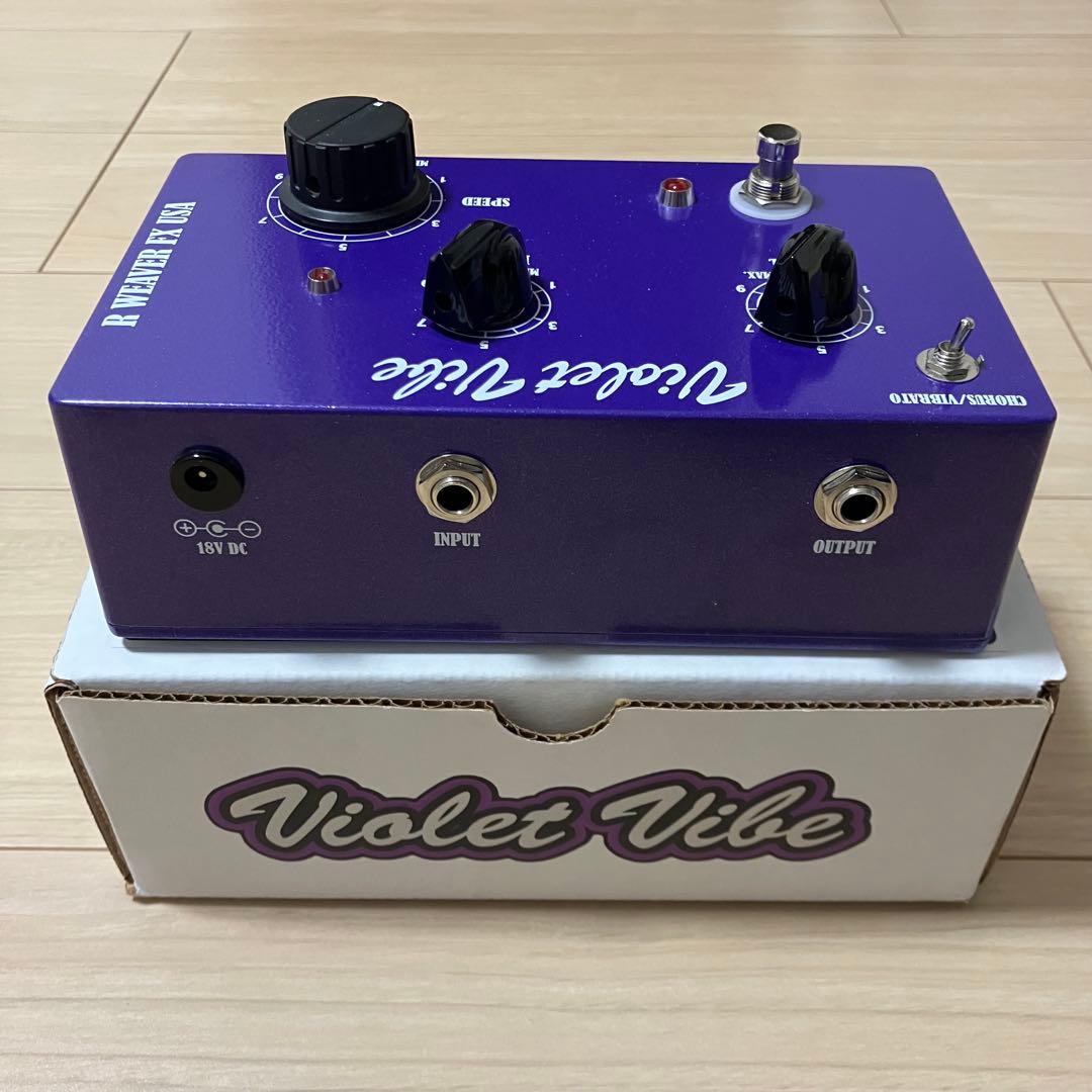 新品 未使用 R WEAVER FX Violet Vibe Uni Vibe - メルカリ