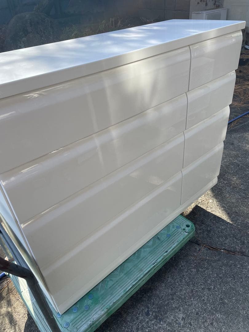 ニトリ チェスト WISH2 120LC-WH - メルカリ