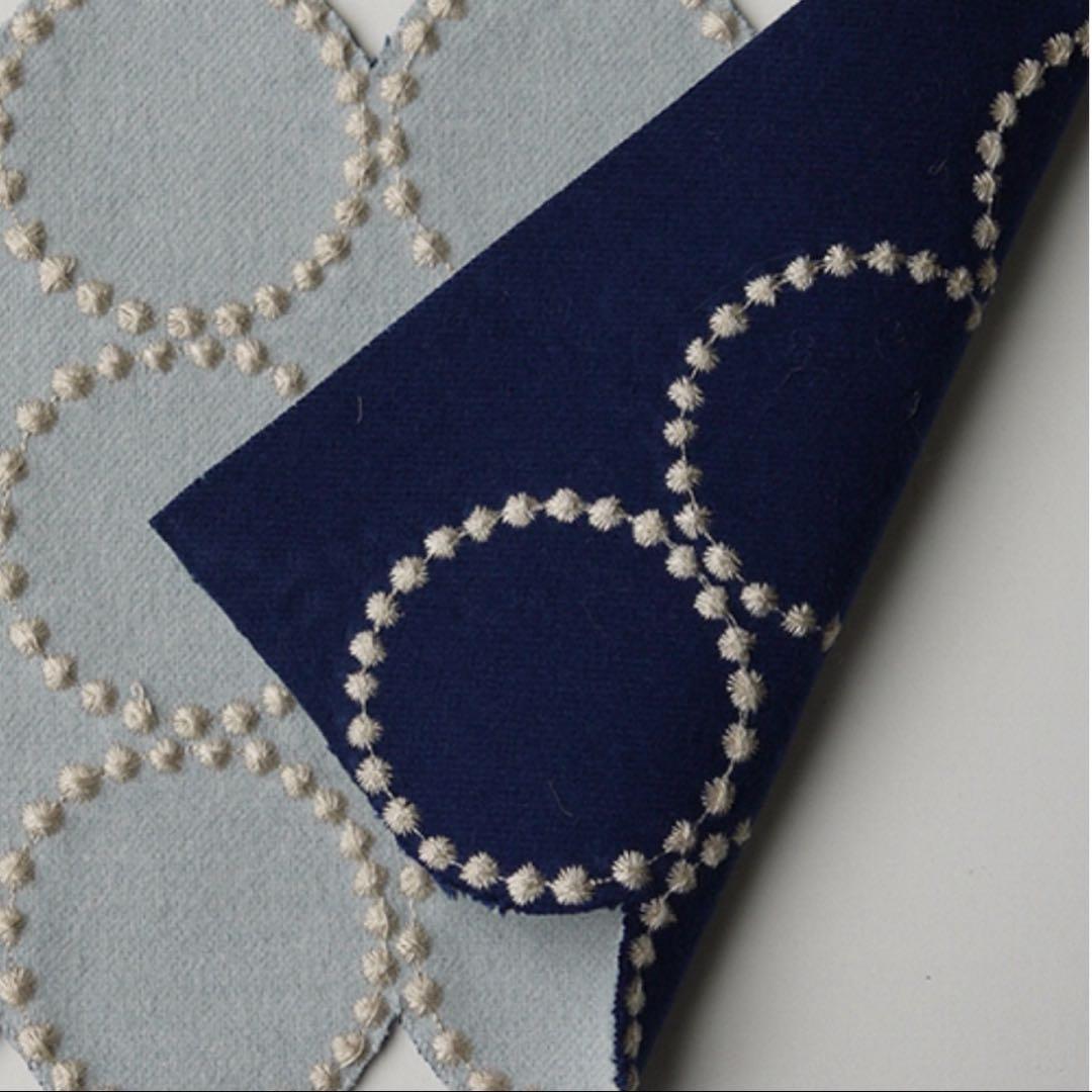 ミナペルホネン スツール タンバリン L４ 【ライトグレー/ネイビー】 椅子