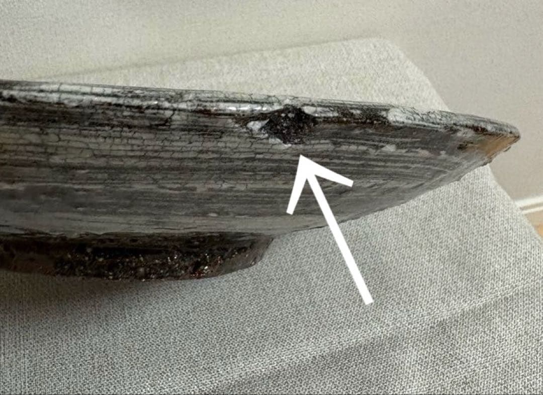 中川自然坊　刷毛目唐津　大皿　入手困難