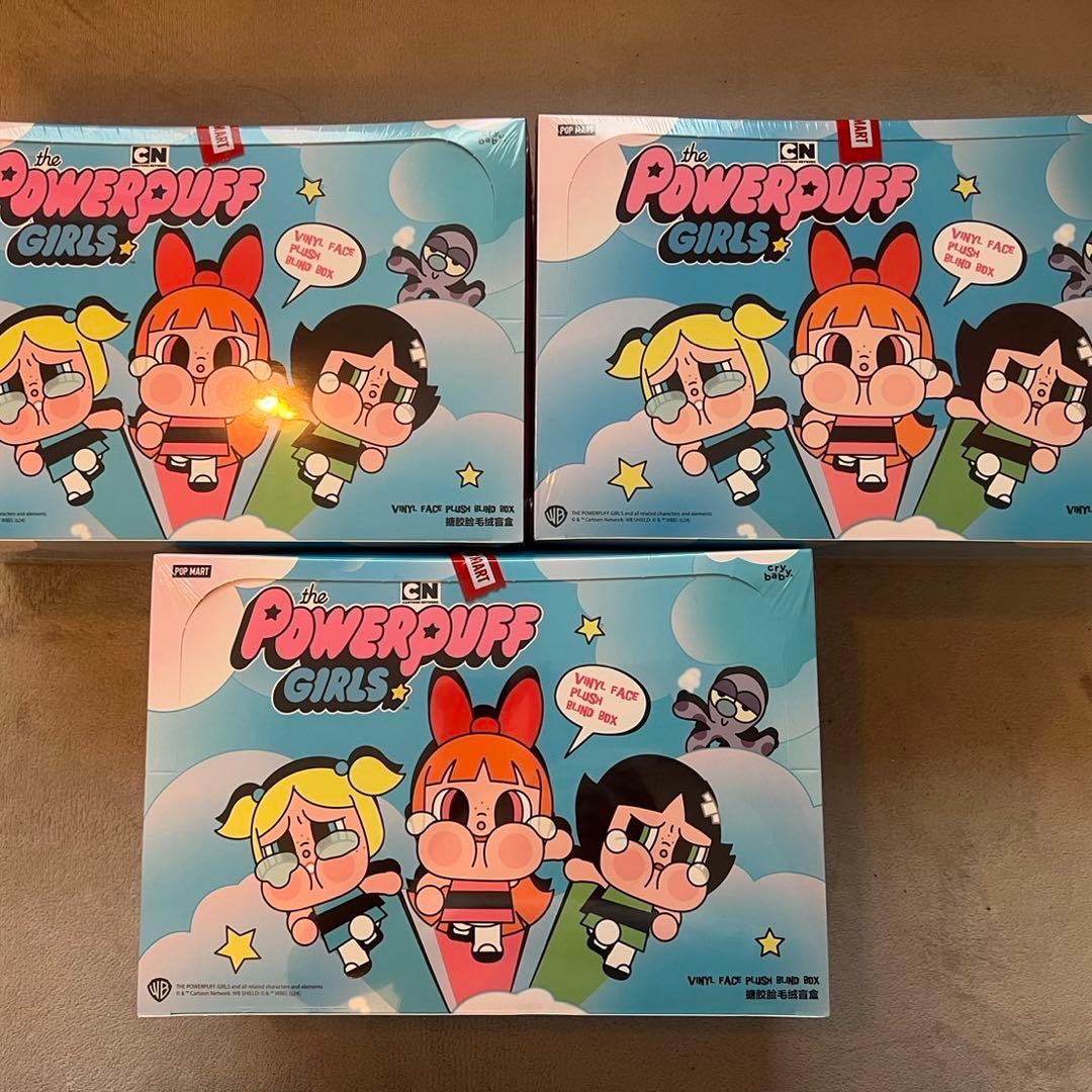 その他 Pop mart Powerpuff Girls crybaby Amazon.com: POP MART CRYBABY x Powerpuff Girls Series Figures
