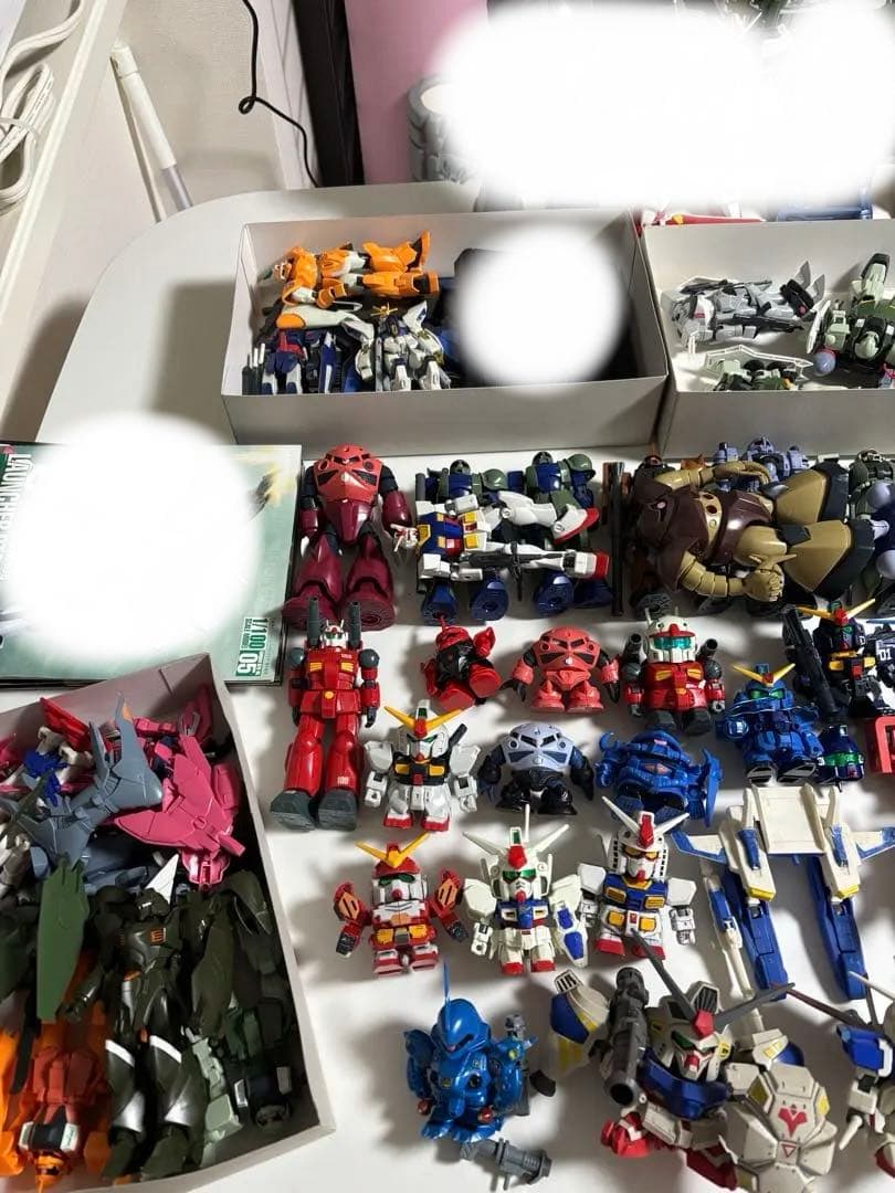 ガンプラ HG SD 組み立て済み 大量セット フィギュア