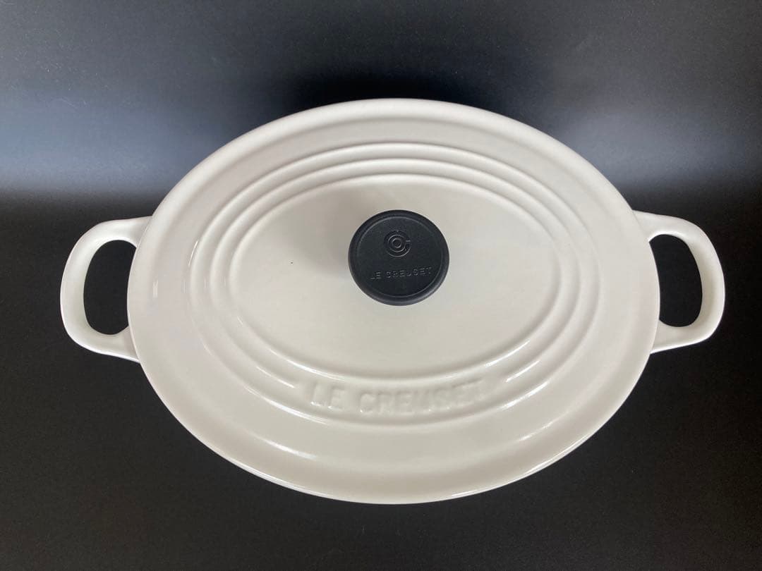 【３】ル・クルーゼ　ココットオーバル25cm