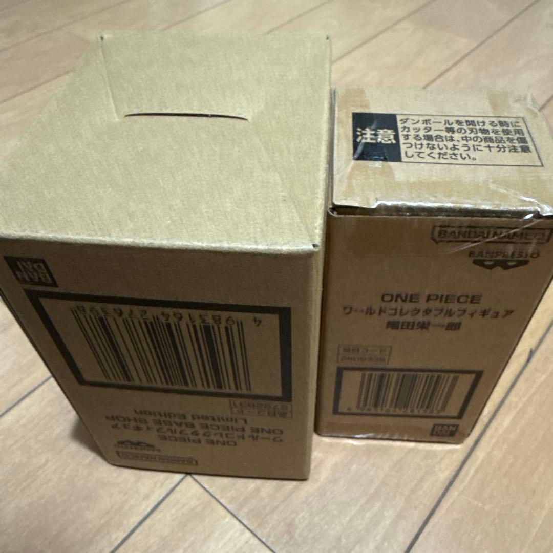 ONE PIECE BASE SHOP ワーコレ 2種類 フィギュア セット - メルカリ