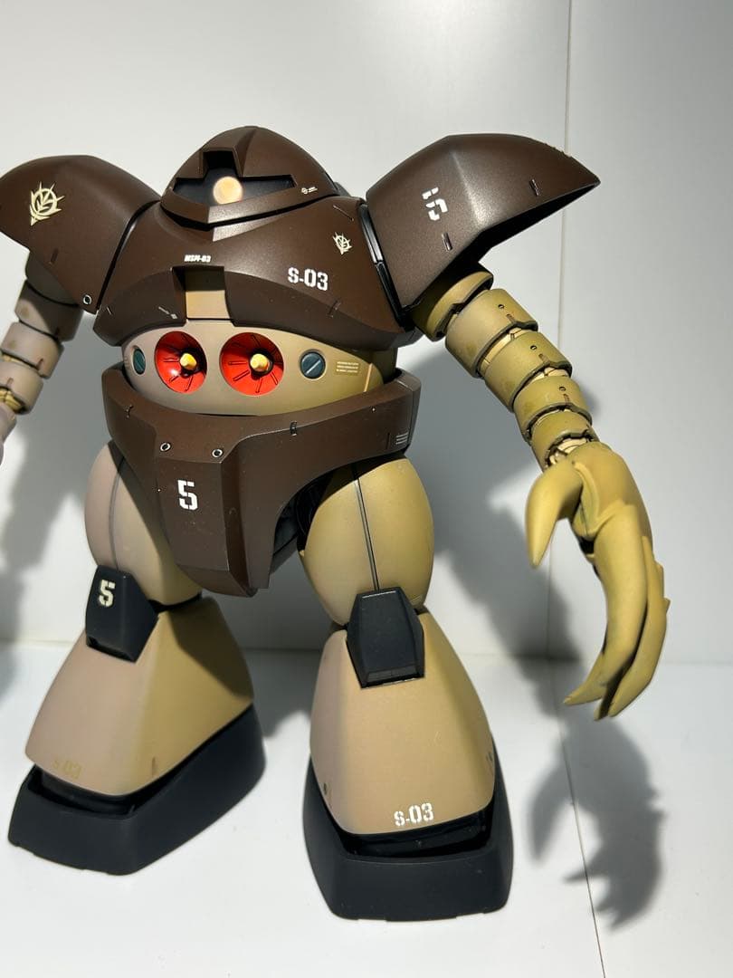 プラモデル　ガンプラ　模型　組立済　1/100 MG ゴッグ　全塗装完成品