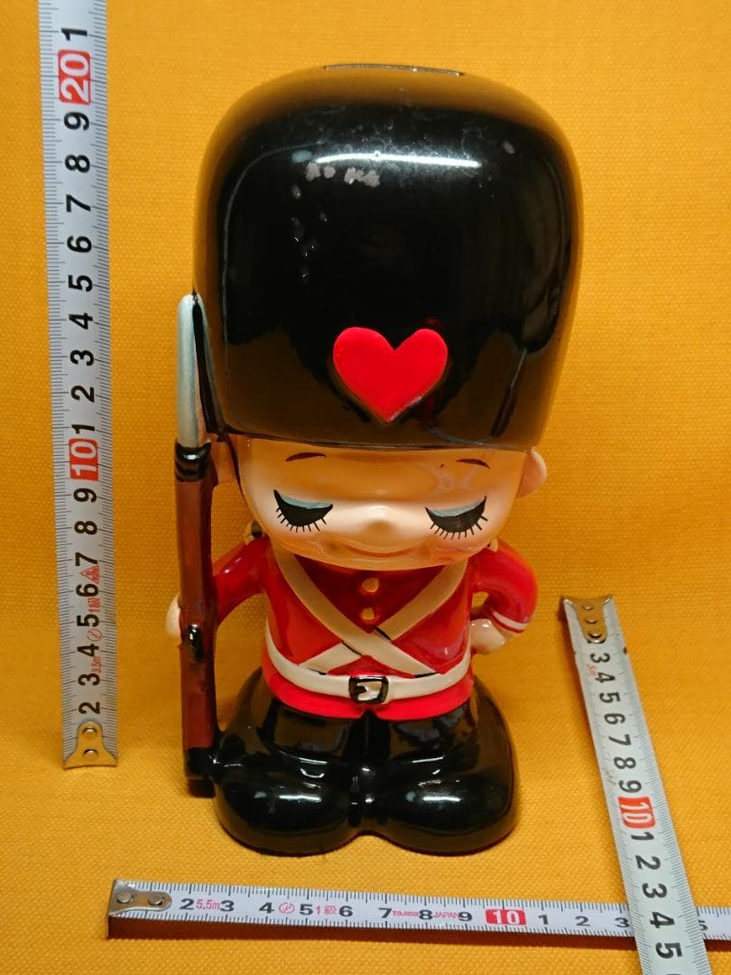 人形　 衛兵　陶器　ルネ　オブジェ　置物　インテリア　工芸品　美術品　A1092