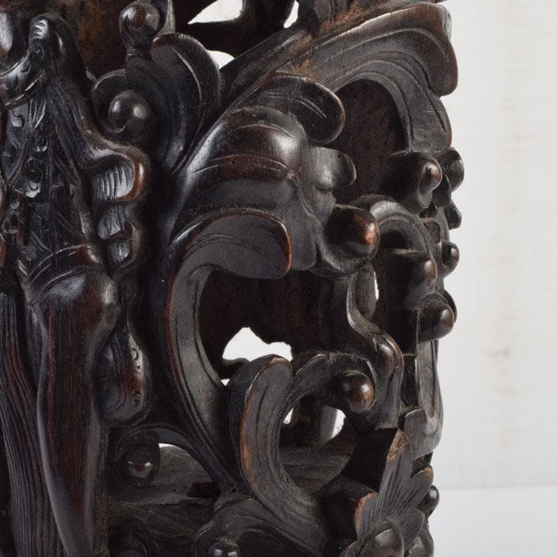 バリ島　インドネシア　木彫　ガルーダ　面　壁飾　置物　2点まとめて　N9064A