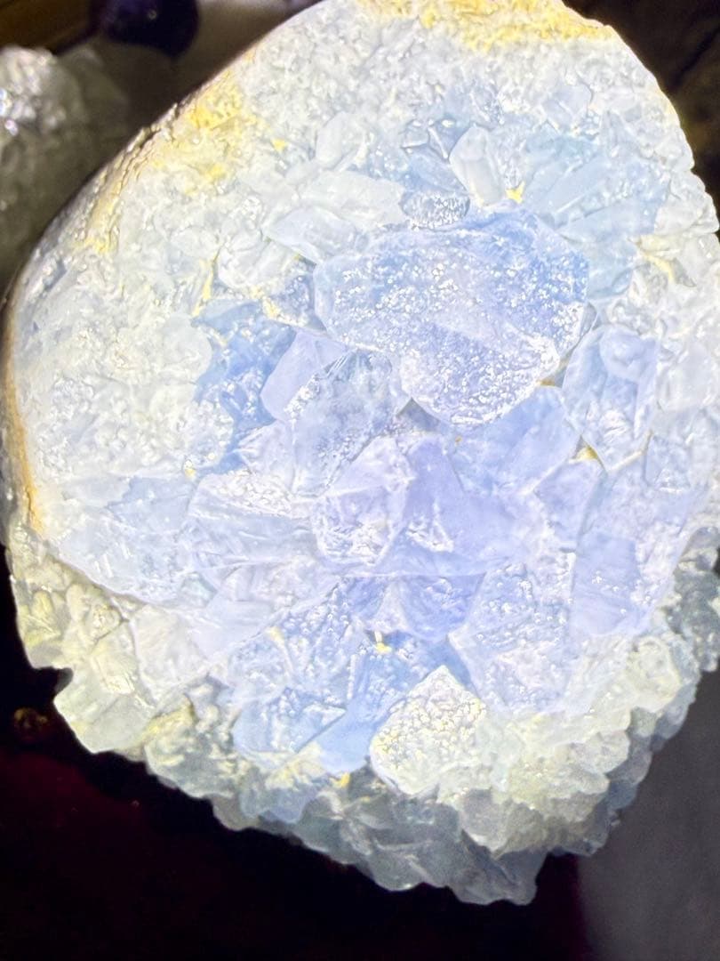 セレスタイト台座セット Select by Amulet〜天然石〜