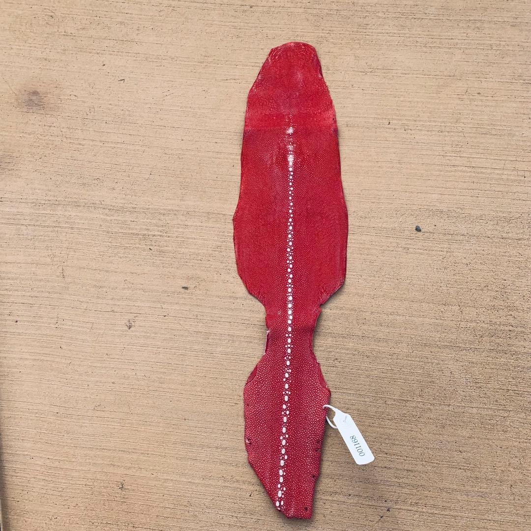 29 AA 連石 ローストーン エイ革 鮫革 スティングレイ スティングレー