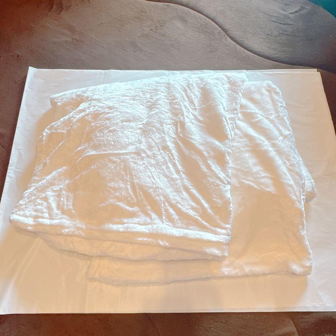 ★ 掛け布団カバー あったか 冬用 白 ホワイト 190cm×210cm