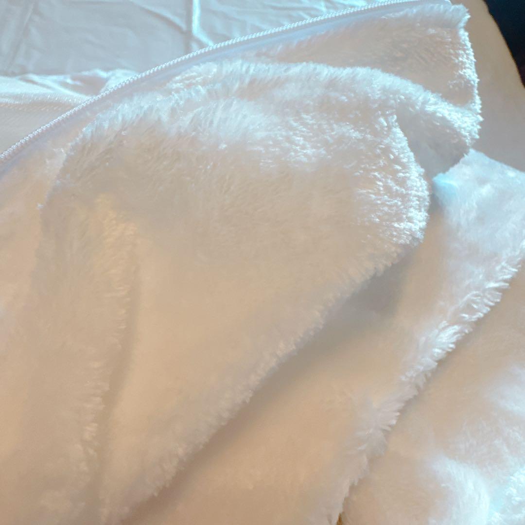 ★ 掛け布団カバー あったか 冬用 白 ホワイト 190cm×210cm