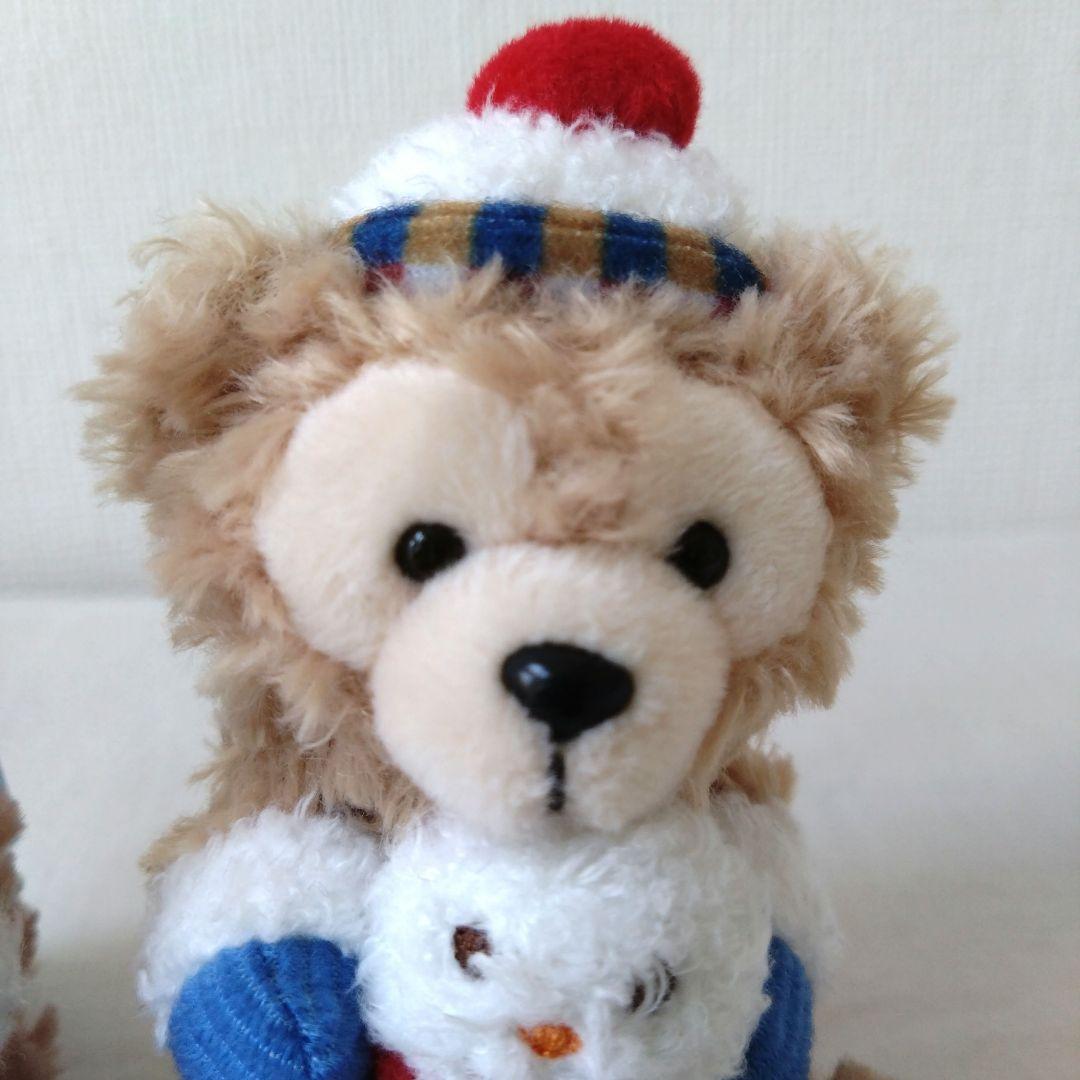 ダッフィー シェリーメイ ウィンターホリデー ぬいぐるみストラップ