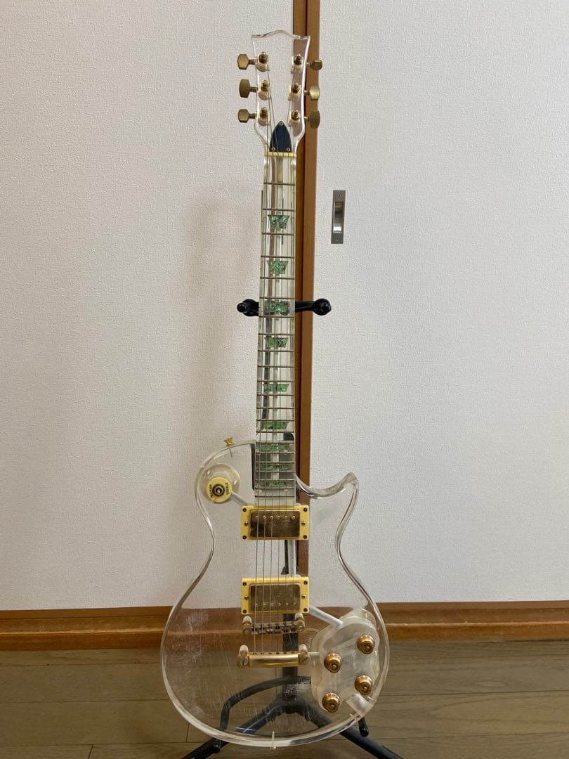 レスポール アクリル エレキギター クリスタル レア - メルカリ
