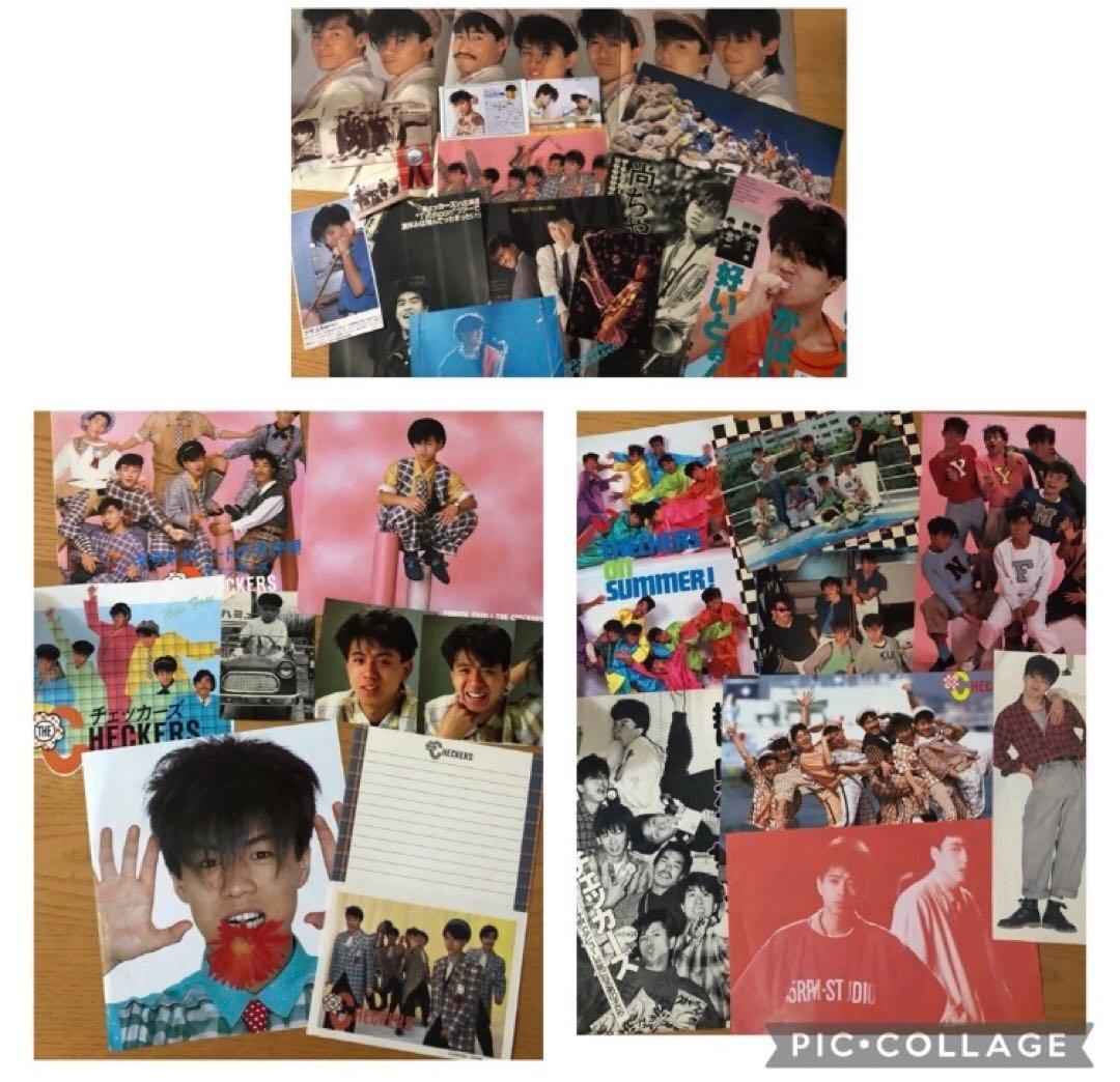 チェッカーズ=80年代 切り抜き=藤井尚之中心/藤井フミヤ - メルカリ