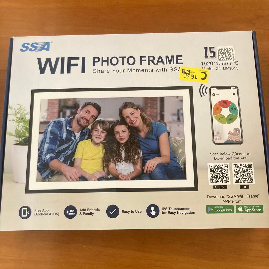 デジタルフォトフレーム 15.6インチ大型 32GB 1920x1080 IPS