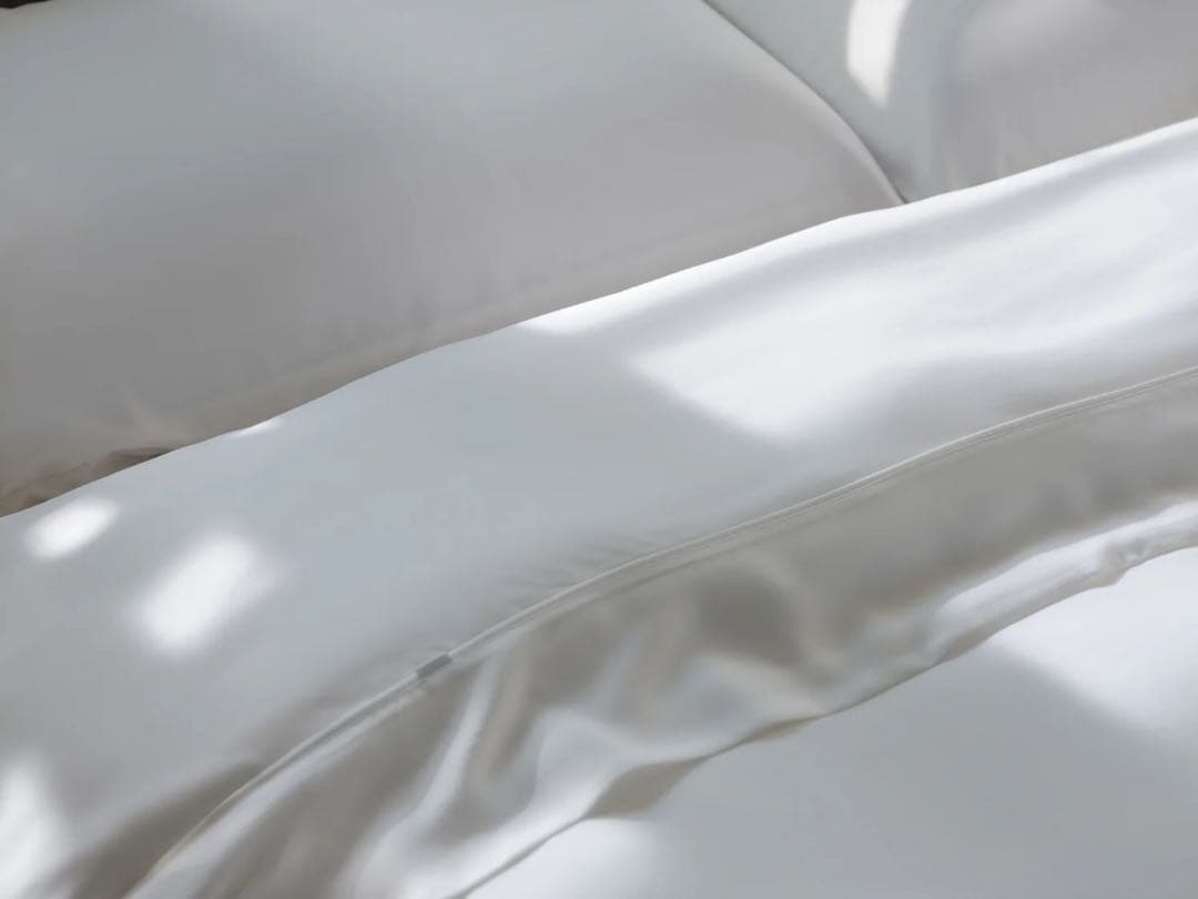 koala オールシーズン　ベッドリネン　掛け布団カバーセット　ダブル　ホワイト