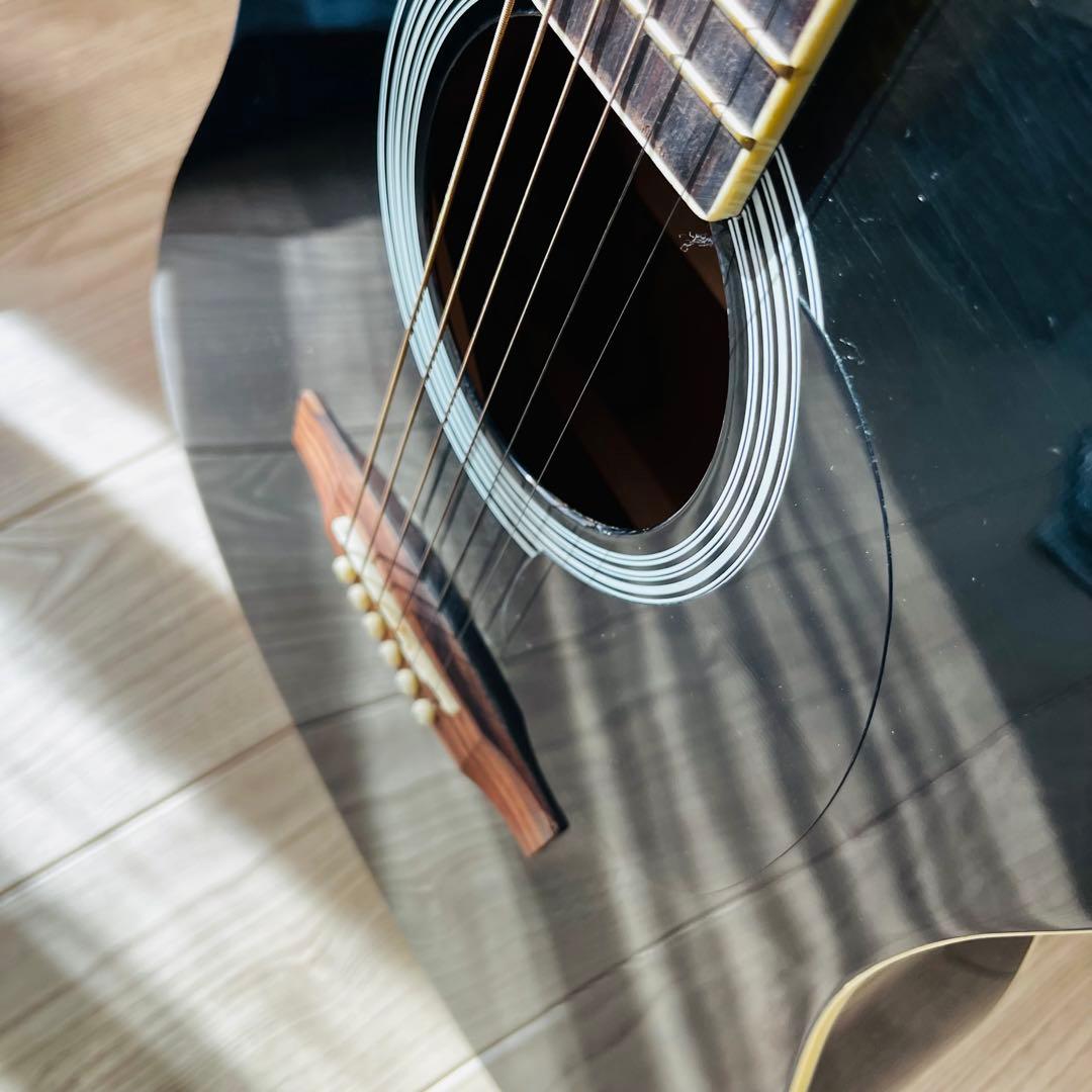 【今田美桜】HONEY BEE アコースティックギター ブラック