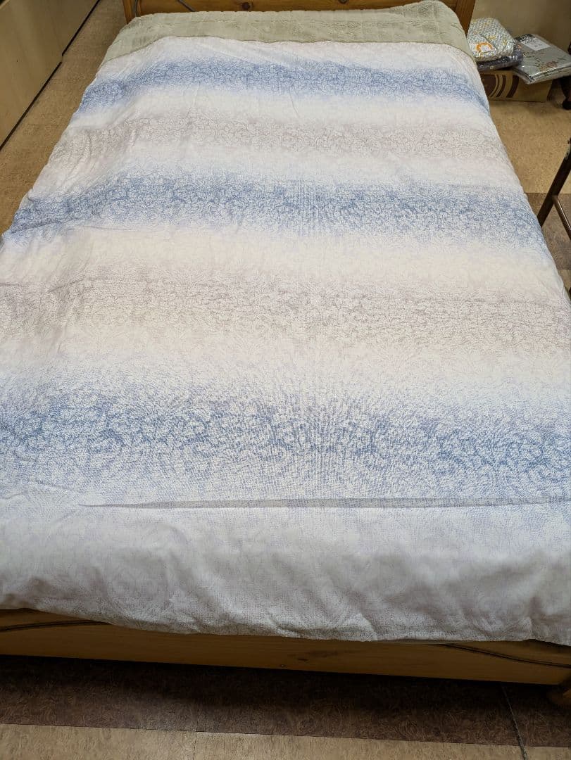 西川あったか掛けふとんカバー2枚組ラビットファー