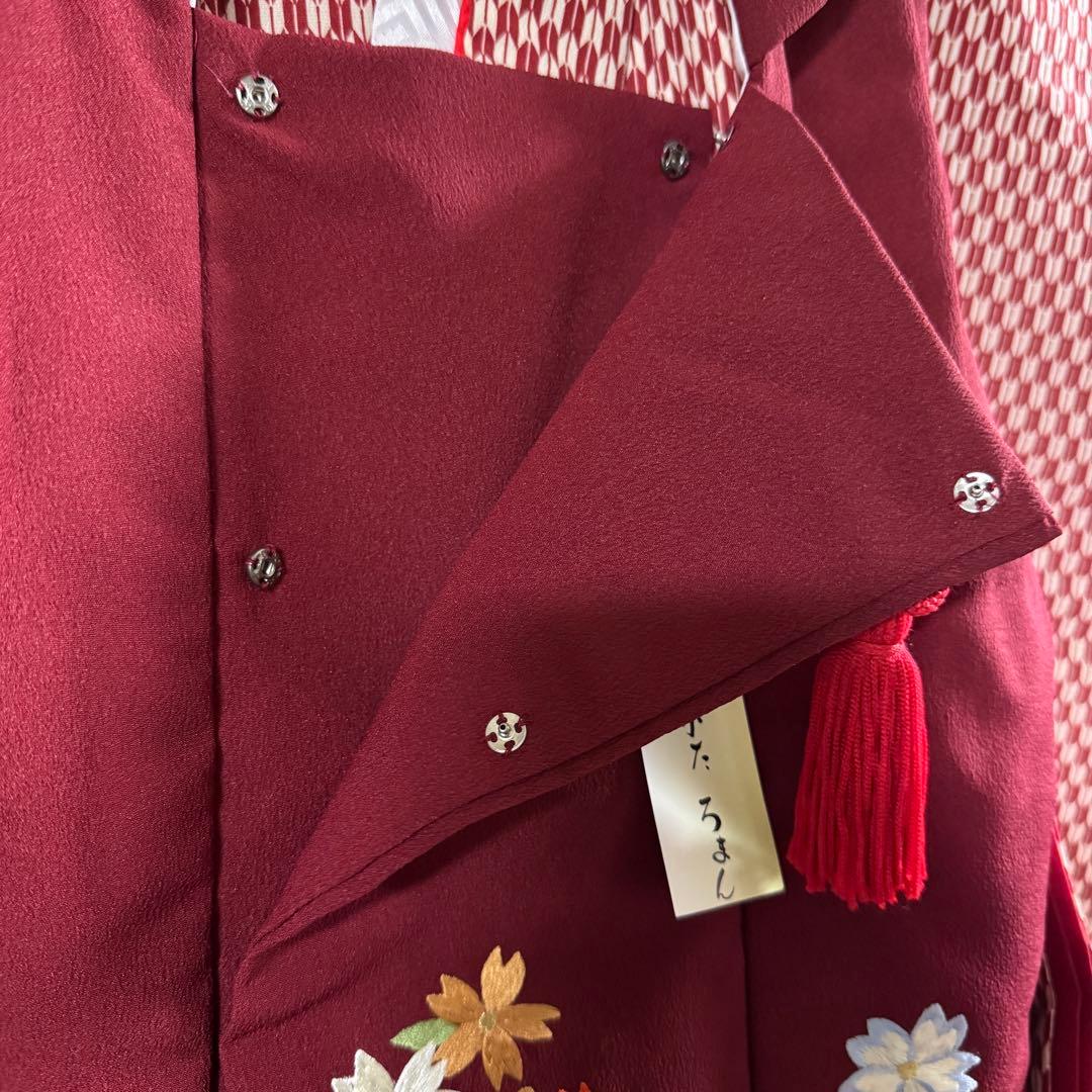 今だけお値引き！七五三 着物セット 昭和レトロ 3歳 被布コート　被布　ベレー帽