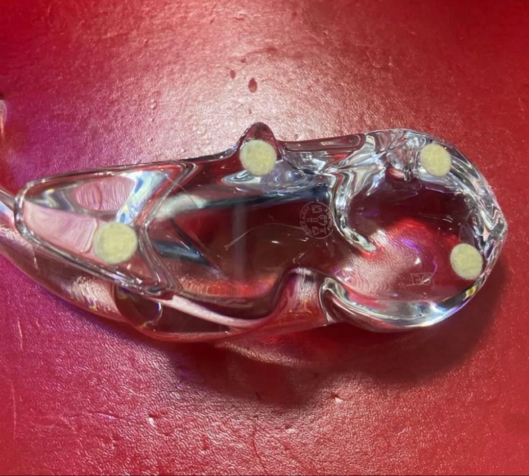 バカラ タンガニーカ　キリン　オブジェ　フィギュア　フィギュリン