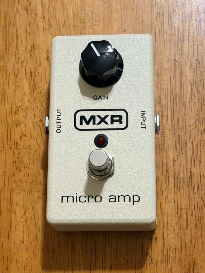 MXR Micro Amp M133 クリーンブースター 定番】MXR / M133 Microampの特徴と使い方などをレビュー。バッファー