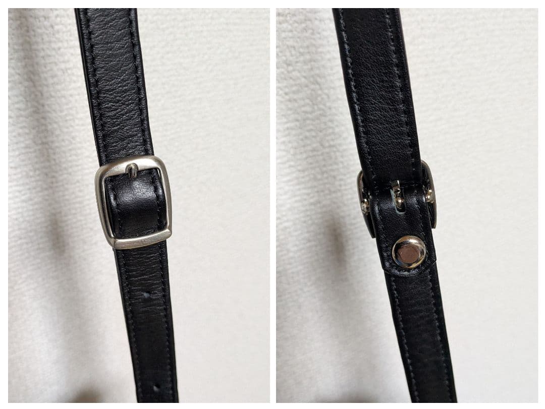 【日本製・東京】中澤鞄 本革 ハンドメイド ショルダーバッグ／クラッチ 2WAY