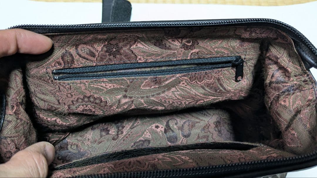 【日本製・東京】中澤鞄 本革 ハンドメイド ショルダーバッグ／クラッチ 2WAY