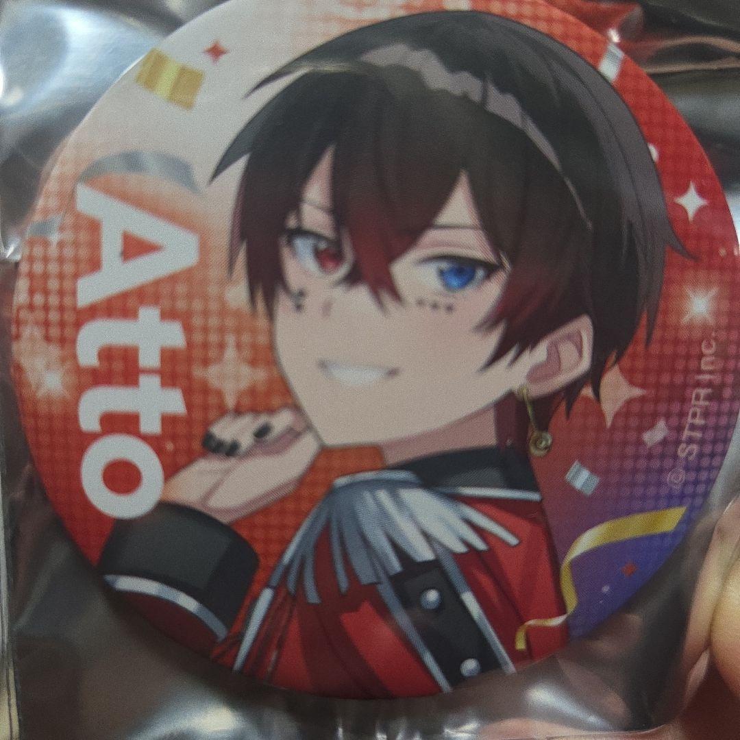 あっとくん AMPTAK×COLORS すとふぇす 缶バッジ - メルカリ