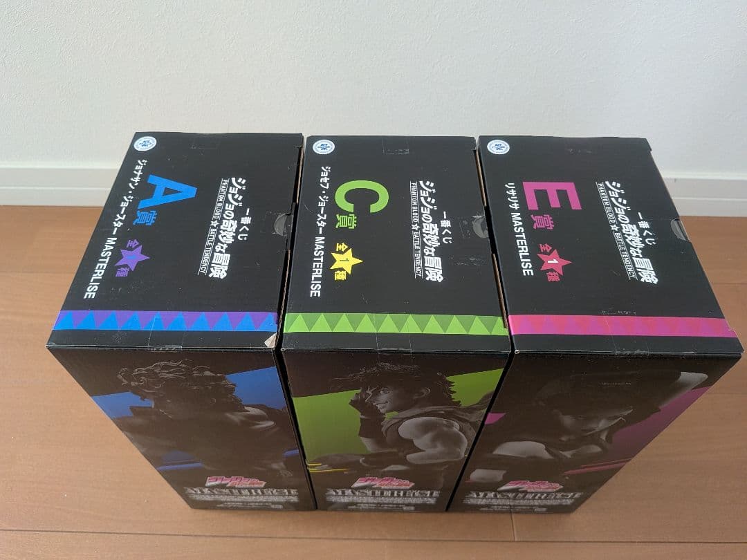 【未開封】一番くじ ジョジョの奇妙な冒険 フィギュア セット