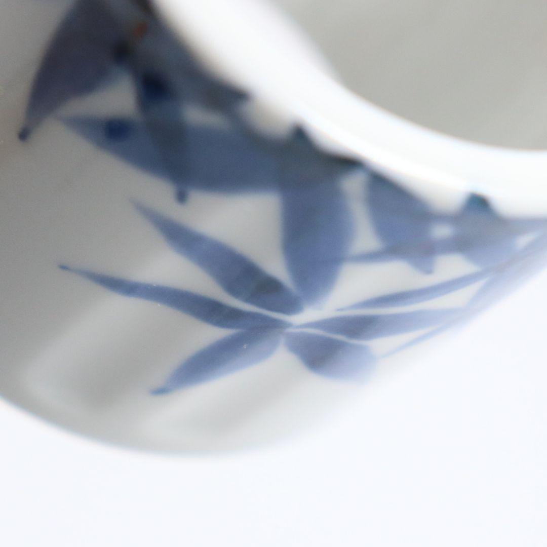 西村徳泉造 染付竹ノ絵蓋置 共箱共布 茶道具 AT110 1F28 - メルカリ