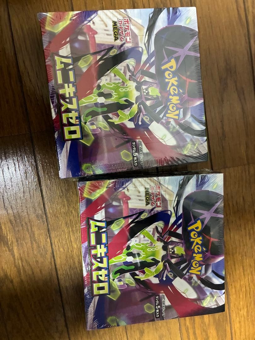 ト*ム様 ポケカムニキスゼロ box(シュリンク)2個＋メガシンフォニア1+