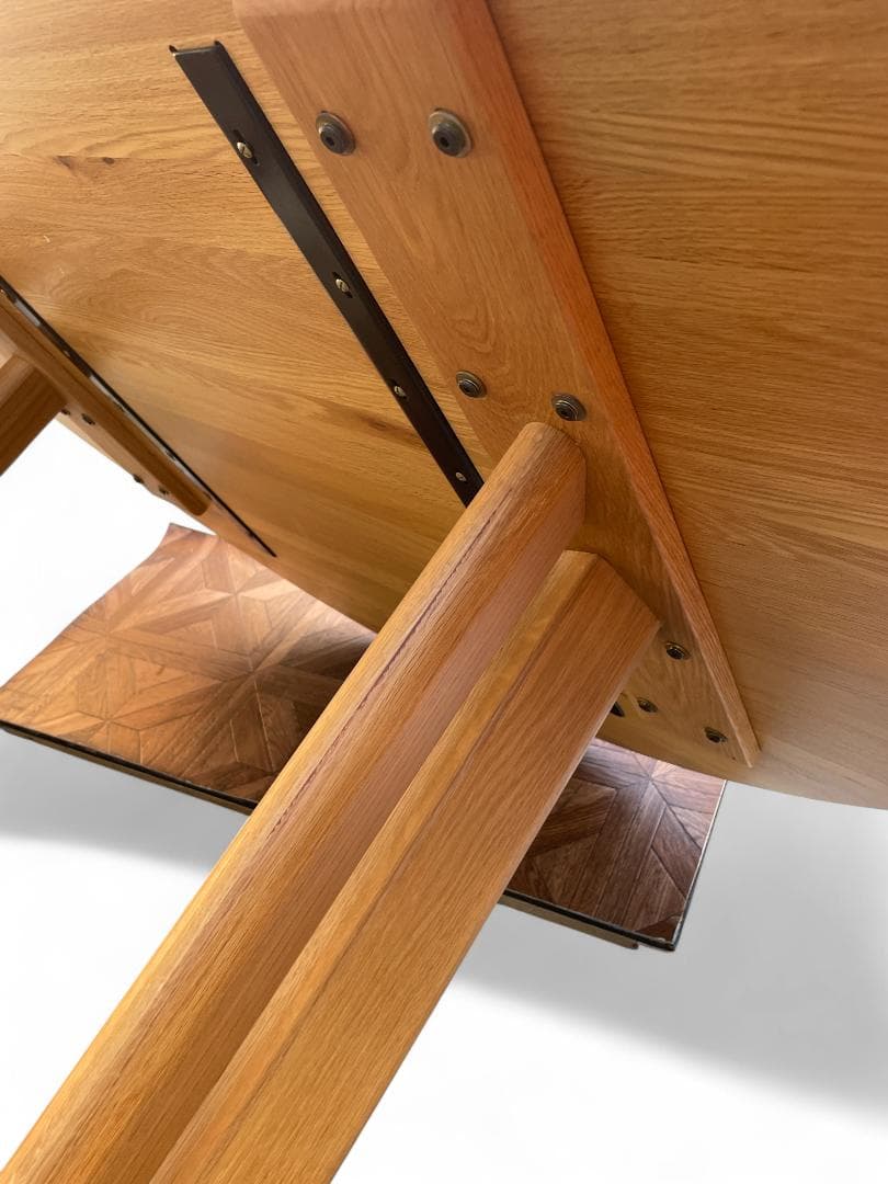 筑波産商 YUME2　半円テーブル　定価138000円　　W160×D100