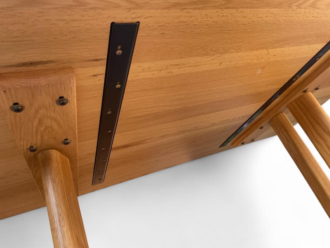 筑波産商 YUME2　半円テーブル　定価138000円　　W160×D100