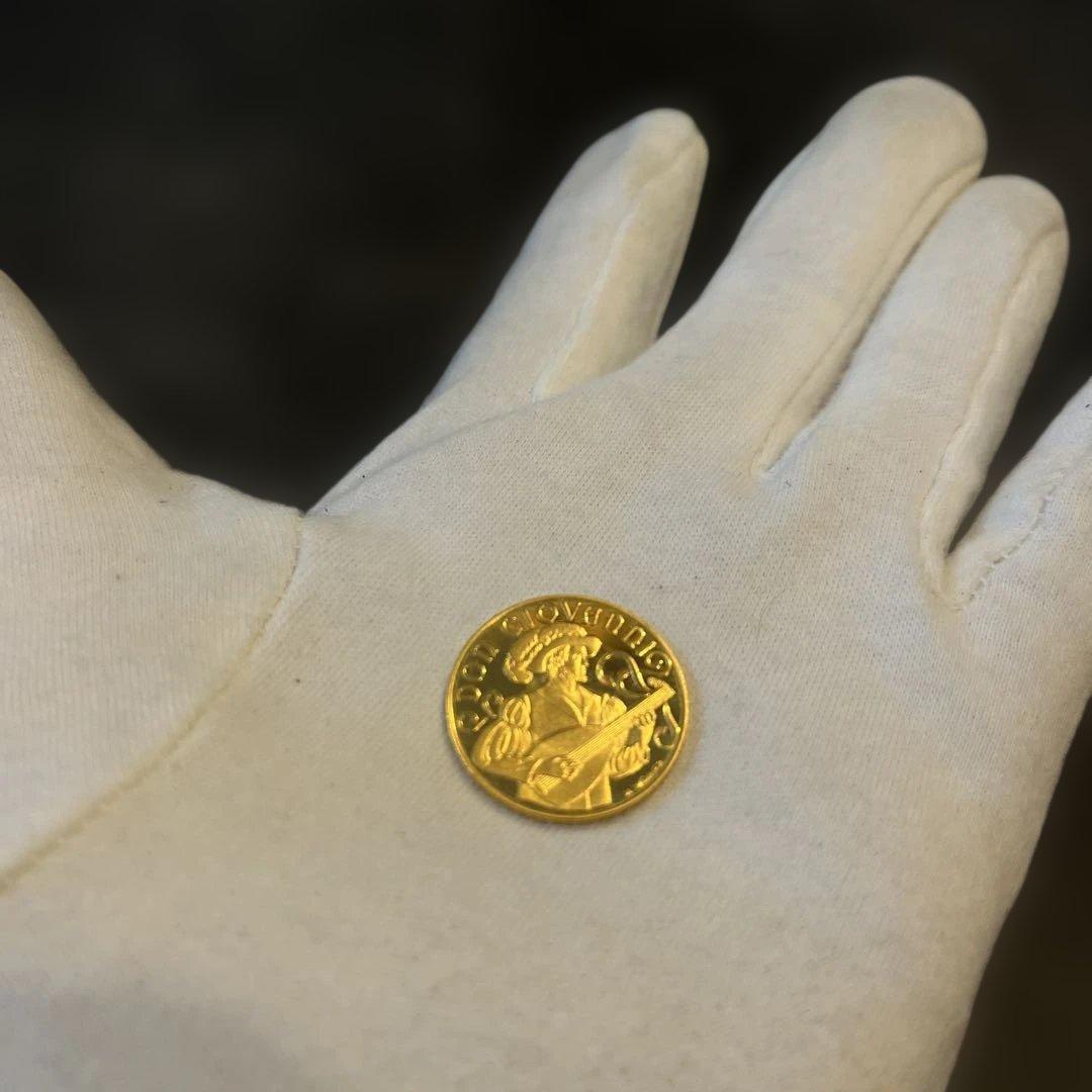 モーツァルト没後200年記念 金貨 コイン8g K24 - メルカリ