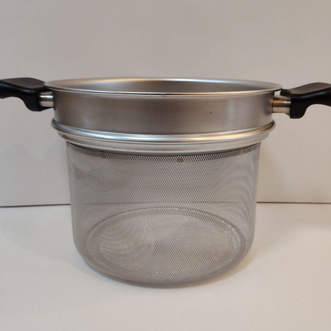 柳宗理 Sori Yanagi コランダー付きパスタパン ステンレス製