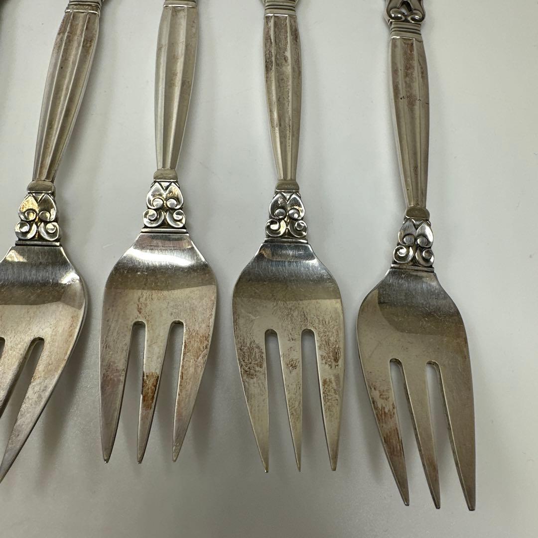 ジョージジェンセン　エコーン　シルバーフォーク7本　348g