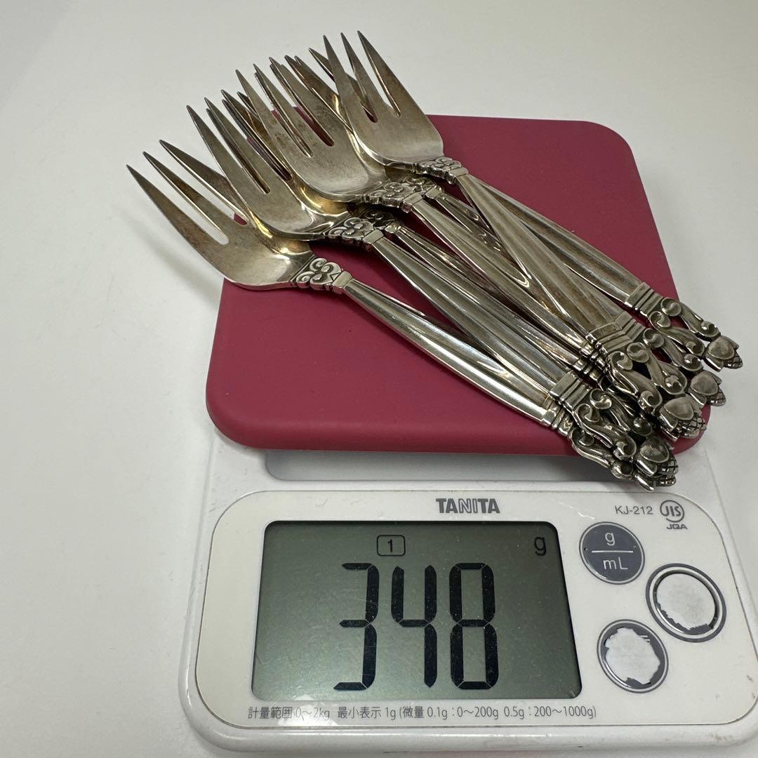 ジョージジェンセン　エコーン　シルバーフォーク7本　348g